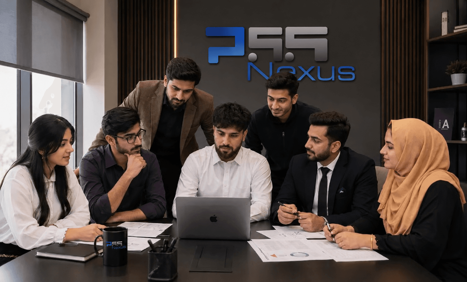 PSS Nexus team collaborating on technology solutions